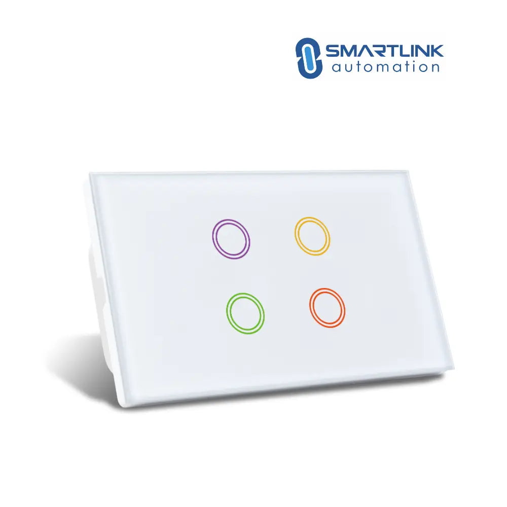 Smart Touch Panel Switch – White, 1–6 Gang | Tuya Zigbee | AU Certified Zemismart