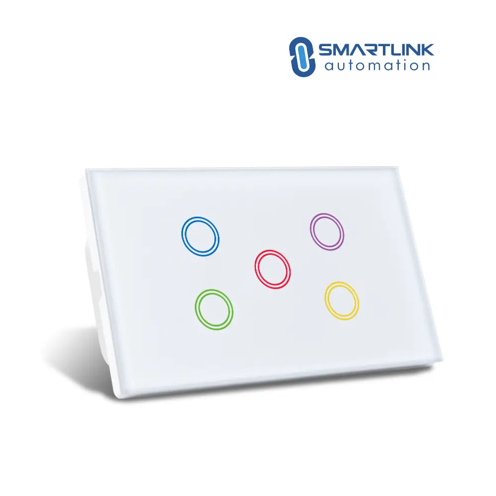 Smart Touch Panel Switch – White, 1–6 Gang | Tuya Zigbee | AU Certified Zemismart