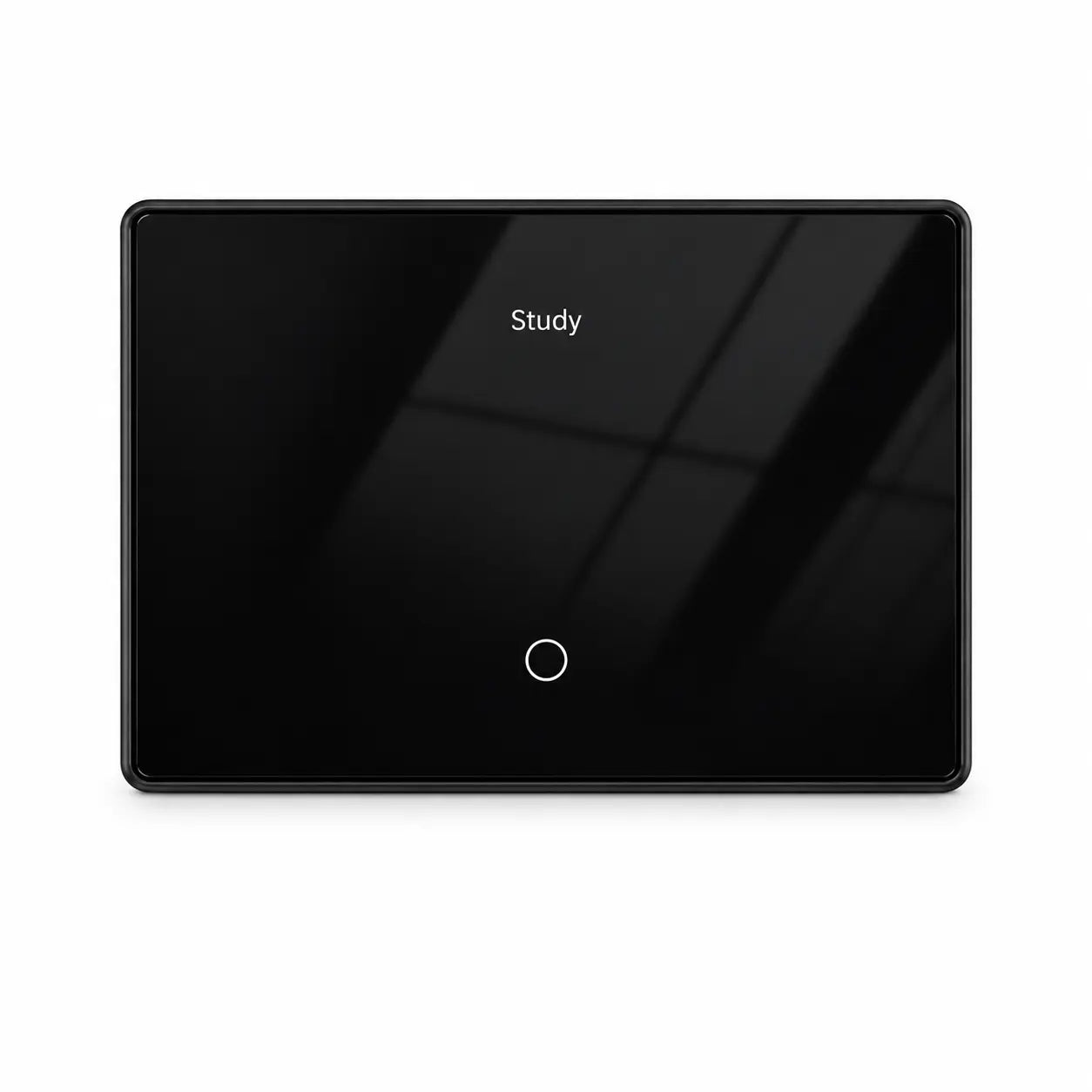 Smart Touch Light Display Switch – Black, 1–4 Gang | Personalise Labels  | Tuya Zigbee | AU Certified Zemismart