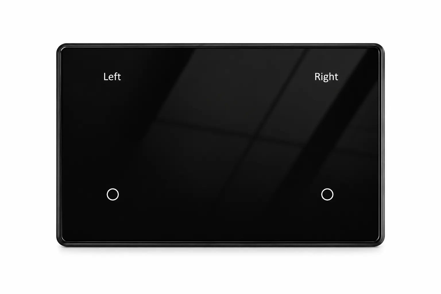 Smart Touch Light Display Switch – Black, 1–4 Gang | Personalise Labels  | Tuya Zigbee | AU Certified Zemismart