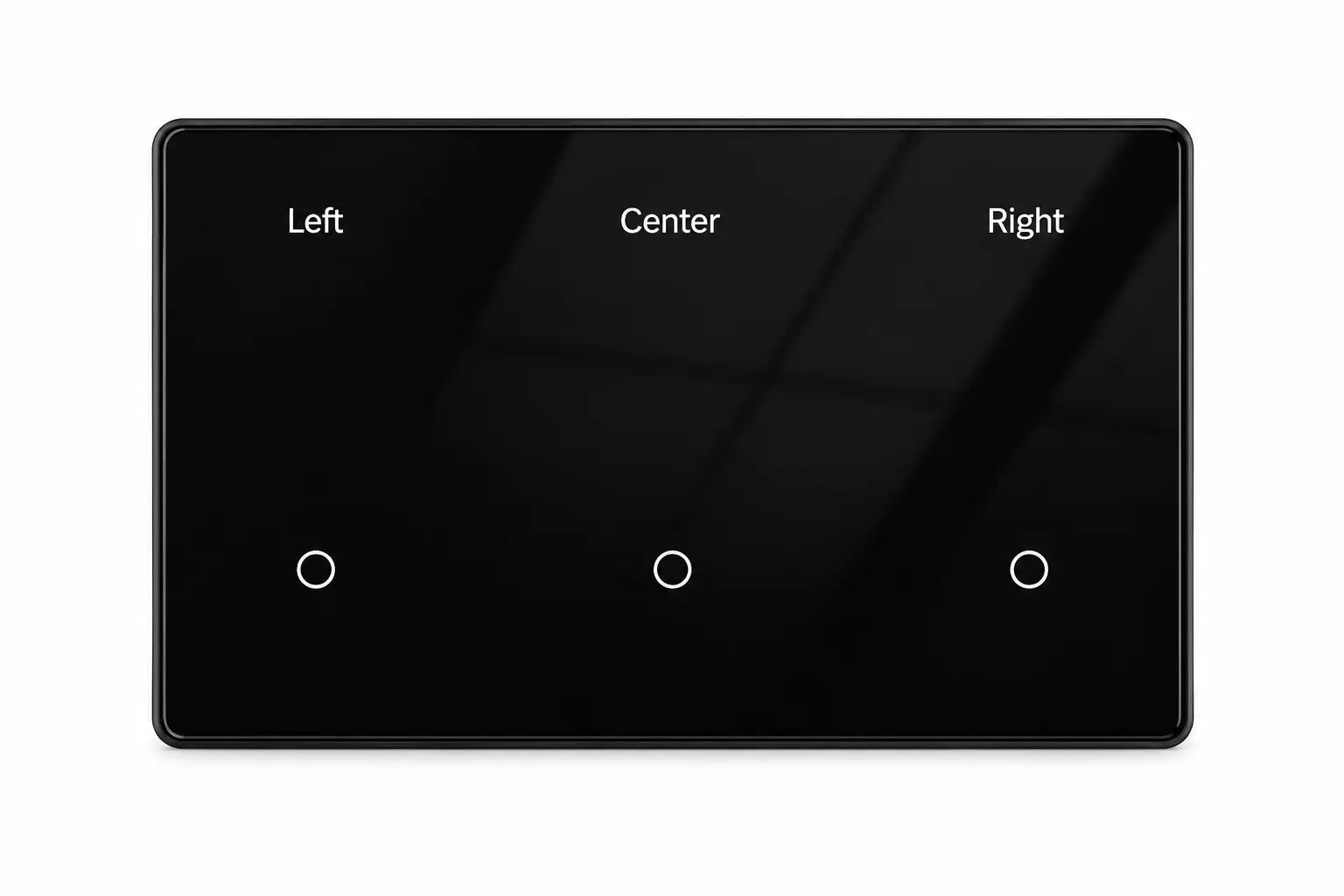 Smart Touch Light Display Switch – Black, 1–4 Gang | Personalise Labels  | Tuya Zigbee | AU Certified Zemismart