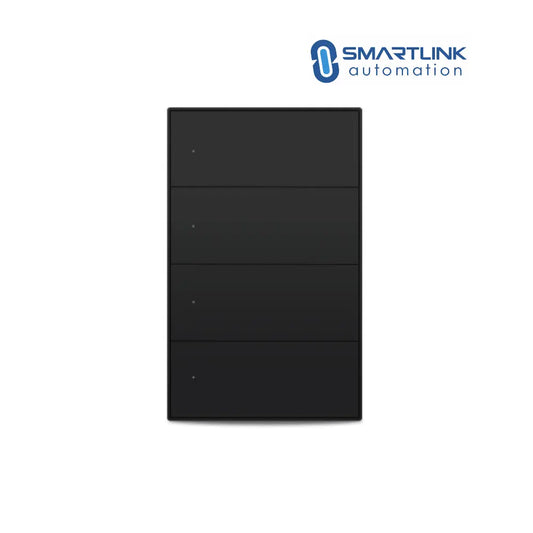 Smart Push Light Switch – Black, 1–4 Gang | AU Certified Zemismart