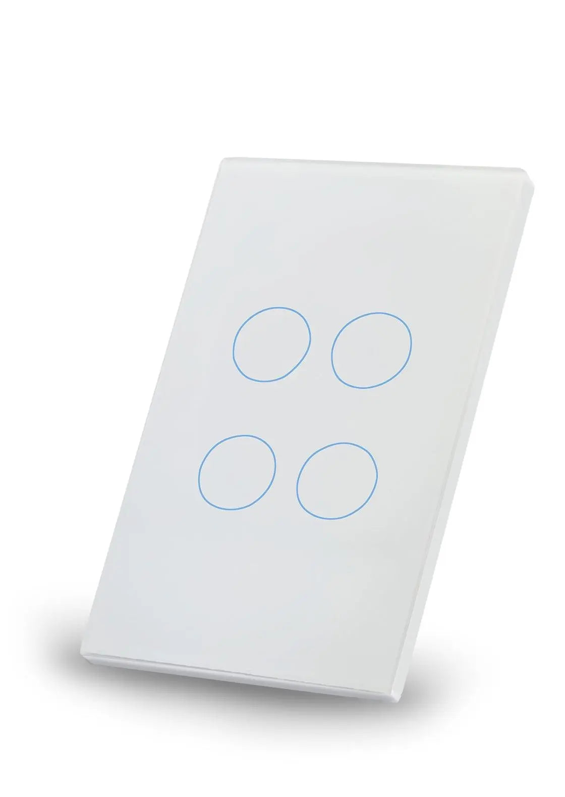 Smartlink Touch Panel Z-Wave Light Switch (4 Button) Smartlink