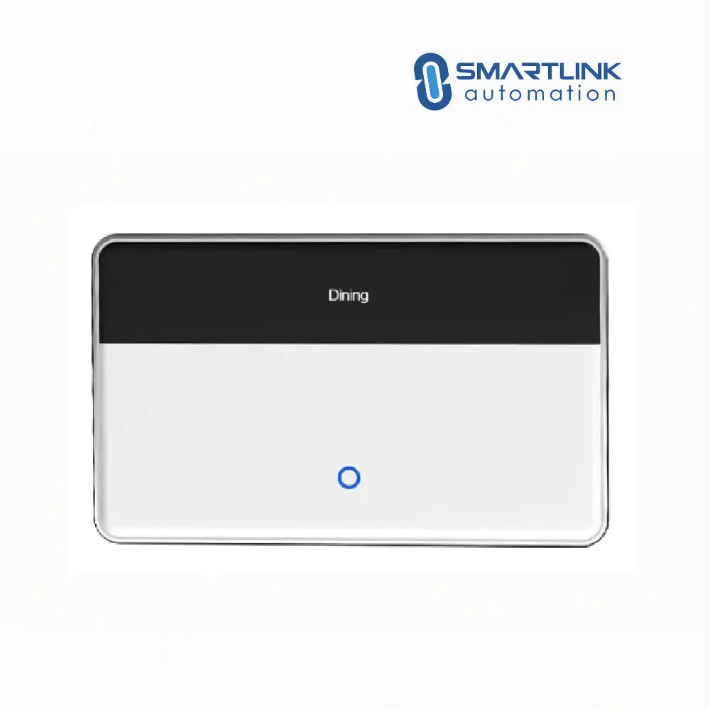Smart Touch Display Dimmer Switch | White | Horizontal | 1–3 Gang | Personalise Labels | Tuya Zigbee | AU Certified (Copy) Zemismart
