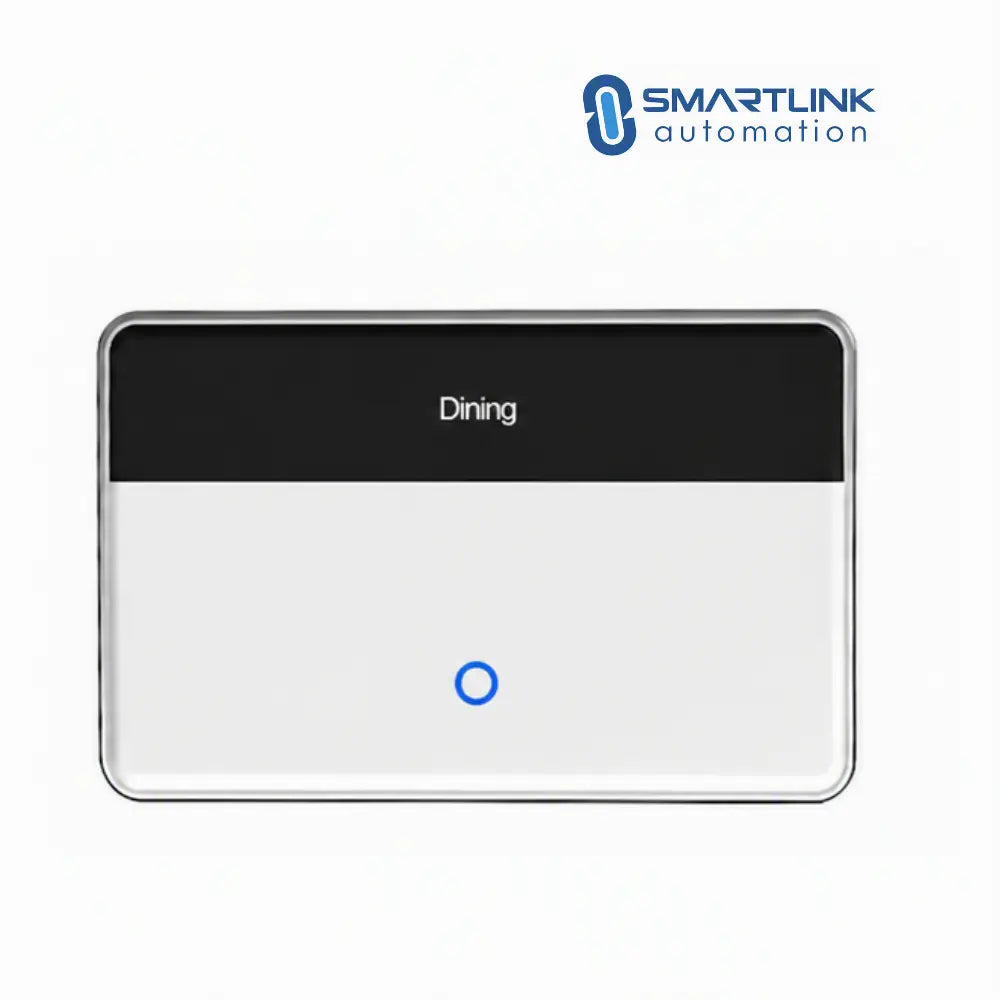 Smart Touch Light Display Switch – White Horizontal, 1–4 Gang | Personalise Labels | Tuya Zigbee | AU Certified (Copy) Zemismart
