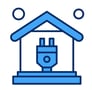 JACI Vectors - smart home icon 